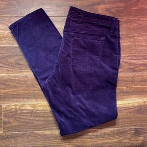The Gap Always Skinny Velour pants